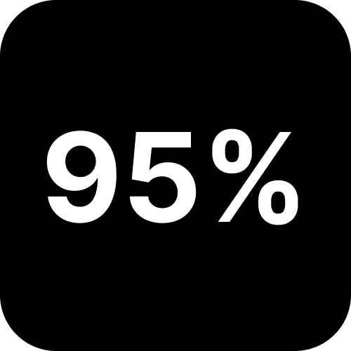 95% of memories are forgotten